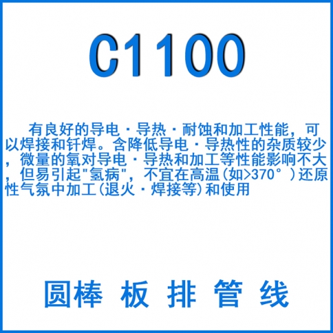 C1100純銅